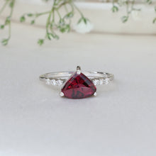 Load image into Gallery viewer, 1.931 Cts. Natural Rhodolite Garnet 14k Gold Statement Ring Jewelry
