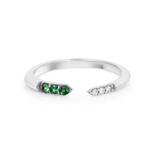 Load image into Gallery viewer, 0.13 Cts. Natural Tsavorite Garnet 14k Gold Statement Ring Jewelry