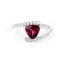 Load image into Gallery viewer, 1.693 Cts. Natural Rhodolite Garnet 14k Gold Statement Ring Jewelry