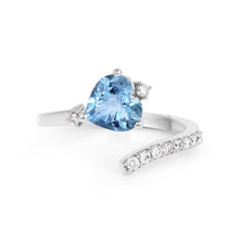 Load image into Gallery viewer, 1.142 Cts. Natural Aquamarine 14k Gold Statement Ring Jewelry