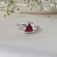 Load image into Gallery viewer, 1.693 Cts. Natural Rhodolite Garnet 14k Gold Statement Ring Jewelry