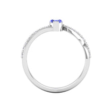 Load image into Gallery viewer, 0.72 Cts. Tanzanite Marquise Gold Ring Jewelry