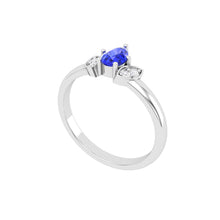 Load image into Gallery viewer, 0.45 Cts. Tanzanite Gold Ring Jewelry