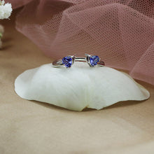 Load image into Gallery viewer, 0.52 Cts. Natural Tanzanite Gold 14K Statement Ring Jewelry