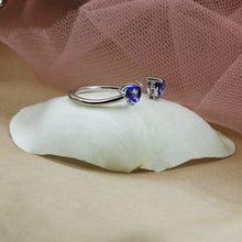 Load image into Gallery viewer, 0.52 Cts. Natural Tanzanite Gold 14K Statement Ring Jewelry